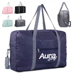 40L Foldable Travel Duffel Bag W/ Luggage Sleeve