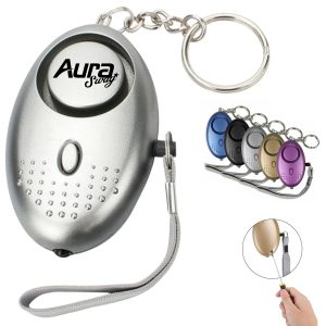 Personal Safety Alarm Keychain W/ Loud Siren and LED Light