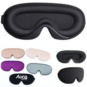 Comfortable Lycra Sleep Mask for Travel and Restful Sleep