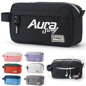 2.5L Cosmetic Organizer Bag W/ Zipper Closure