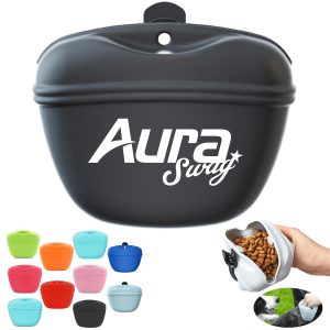 Silicone Pet Training Pouch for Dog Treats Waist Bag