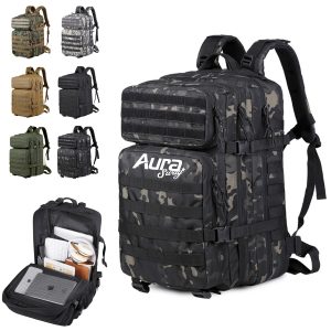 40L Military Tactical Backpack W/ Large Capacity