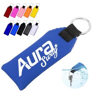 Customizable Floating Neoprene Keychains