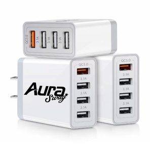 Dual Port  20W PD Quick Charger for Fast Charging