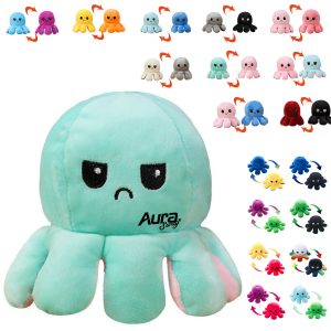 Flip Octopus Plush Toy for Stress Relief