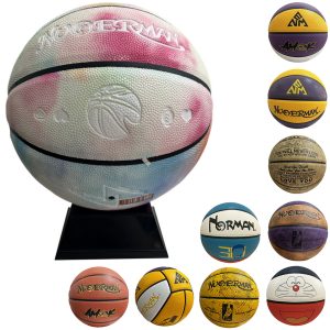 Custom PU size 7 basketball