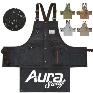 Durable Tool Apron with Adjustable Straps for Work