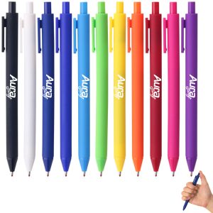 Frosted Push Action Promotional Ballpoint Pen