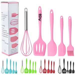 5 Piece Silicone Cooking Set