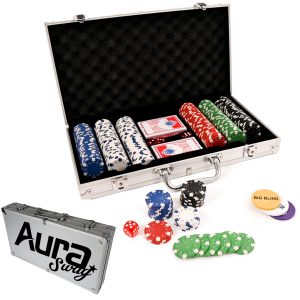 200 Piece Poker Chip Set with Aluminum Case