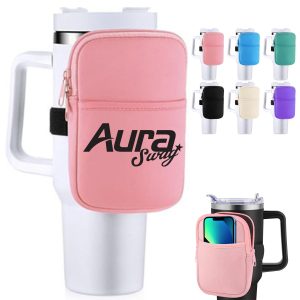 Insulated Tumbler Sleeve Storage Pouch