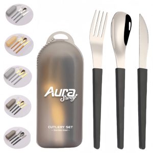 Foldable Stainless Steel Cutlery Set