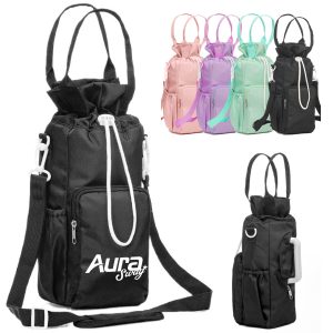 Insulated Water Bottle Carrier Bag