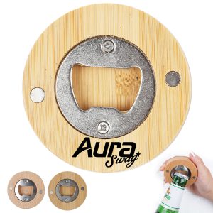 Magnetic Wooden Bottle Opener