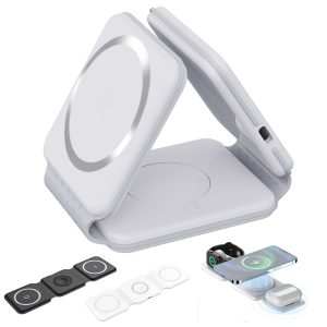 3-in-1 Foldable Magnetic Wireless Charger