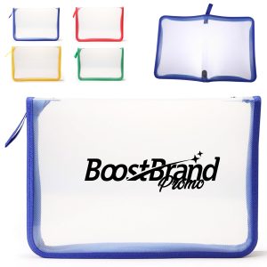 A4 Zip File Bag