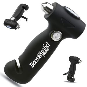 Multi Function Emergency Safety Hammer with Crank and LED