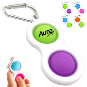 Mini Sensory Fidget Toy Keychain for Stress Relief and Focus