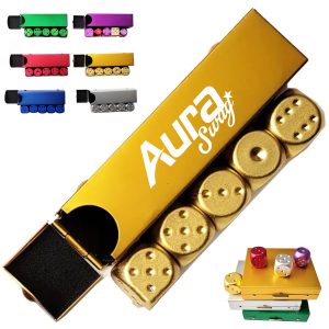 Premium Aluminum Alloy Dice for Gaming & Executive Gift