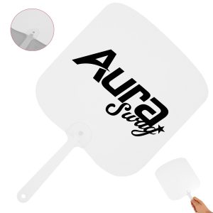 Customizable Folding Hand Fan for Outdoor Events
