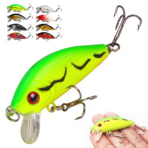 Durable Deep Diving Crankbait Lure with Realistic Finish