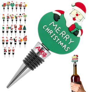 Festive Christmas Wine Stoppers Collection