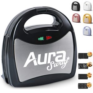 4-in-1 Multi-Function Electric Grill W/ Non-Stick Plates