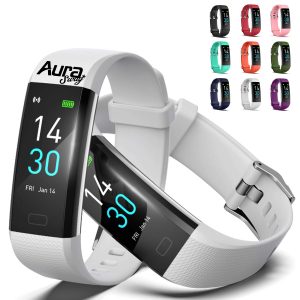 Smart Fitness Activity Tracker with Silicone Band