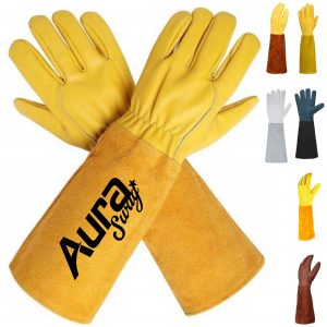 Resistant Safety Gloves with Extended Forearm Protection