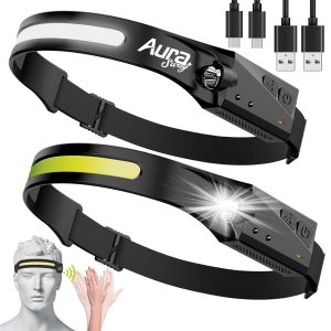 Wide Beam LED Headlamp for Hands Free Safety