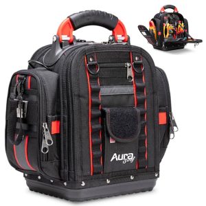 20L Heavy Duty Tool Backpack with Reinforced Base
