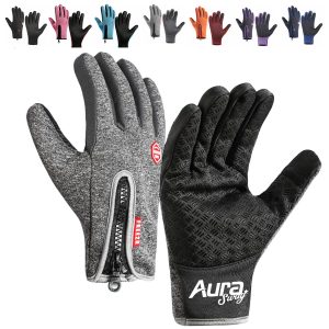 Touchscreen Thermal Gloves with Anti Slip Grip