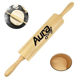 Classic Wooden Rolling Pin for Dough and Baking Accessories