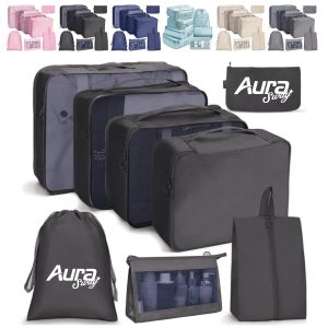 Eight piece set & triangle bag Travel Packing Cube Set