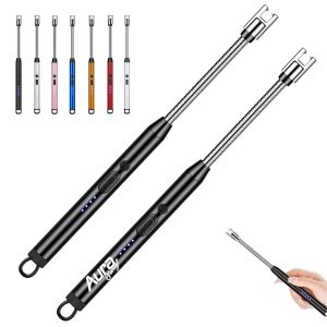 Rechargeable Electric Arc Lighter with Long Flexible Neck