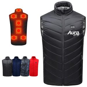 Smart Heated Vest for Rechargeable Core Warmth & Technology