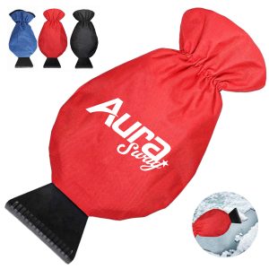 Ice Scraper with Warm Insulated Glove