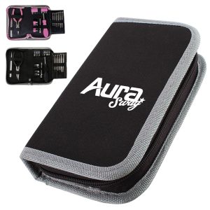 Multi Tool Kit with Zipper Case for Home and Office