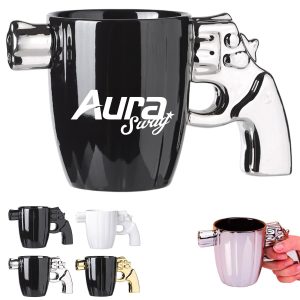 Creative Ceramic Gun Handle Coffee Mug
