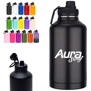 64oz Insulated Stainless Steel Water Bottle with Handle