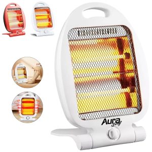 Portable Quartz Heater with Adjustable Power Settings