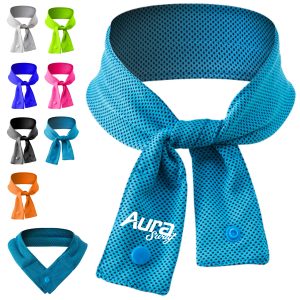 Cooling Neck Wrap with Ice Beads for Outdoor Sports