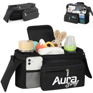Stroller Organizer Bag with Multiple Pockets and Custom Logo