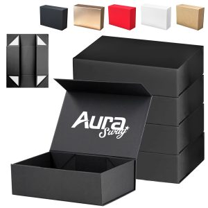 Foldable Magnetic Gift Box with Custom Logo