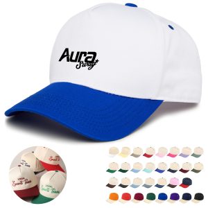 Custom 3D Embroidered Baseball Cap with Adjustable Strap