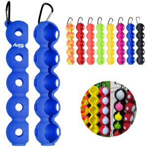 Golf Ball Holder Clip with Carabiner Portable Storage