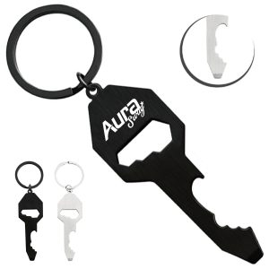 Metal Key Shape Keychain