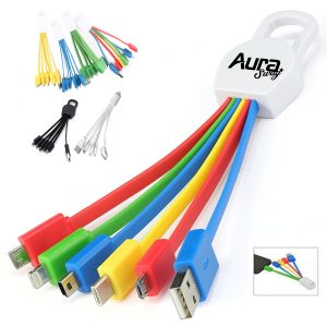 5 in 1 Keychain Charging Cable