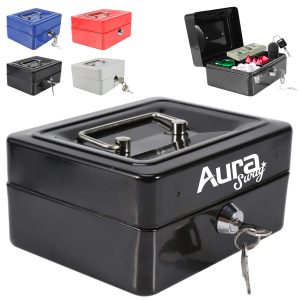 Locking Cash Boxwith with Money Tray