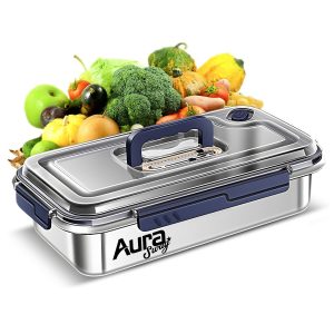 2.4L Stainless Steel Food Storage Container